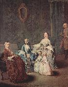 Pietro Longhi, Portrat der Familie Sagredo